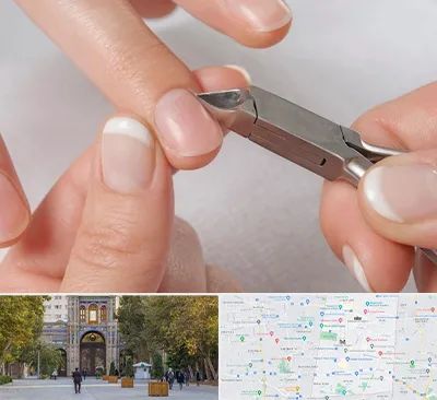 مانیکور روسی در منطقه 12 تهران