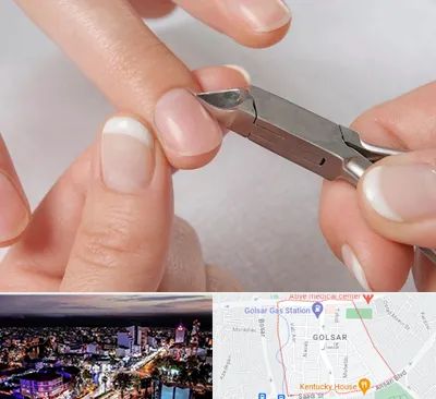 مانیکور روسی در گلسار رشت 