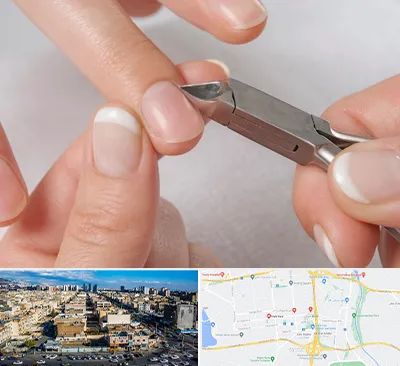 مانیکور روسی در شهرک راه آهن 