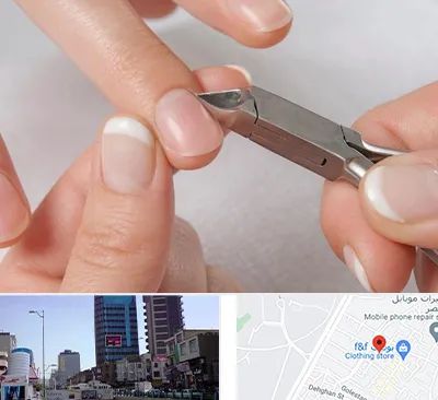 مانیکور روسی در چهارراه طالقانی کرج 