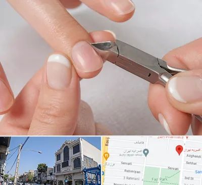 مانیکور روسی در افسریه 