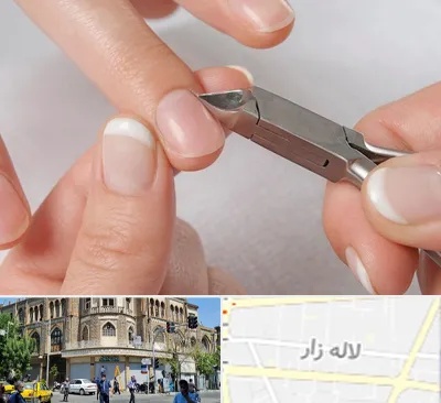 مانیکور روسی در لاله زار