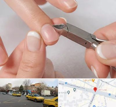 مانیکور روسی در شهناز تبریز 