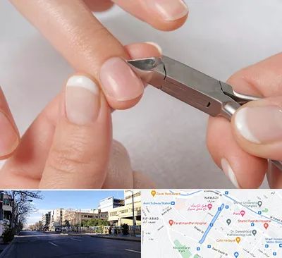 مانیکور روسی در خیابان ملاصدرا شیراز 