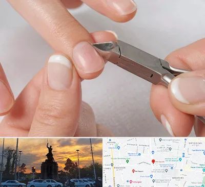 مانیکور روسی در میدان حر 