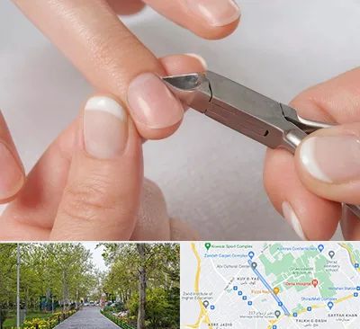 مانیکور روسی در قدوسی غربی شیراز 