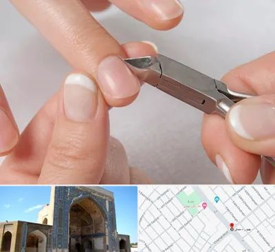 مانیکور روسی در مصلی مشهد 