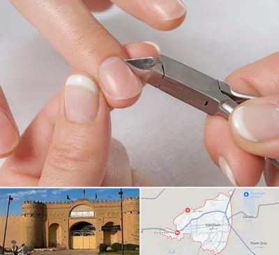 مانیکور روسی در ایرانشهر