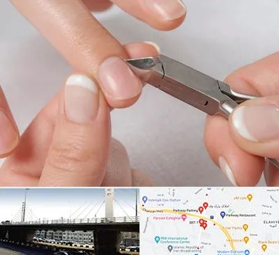 مانیکور روسی در پارک وی 