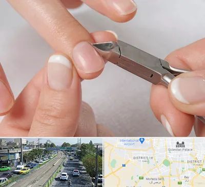 مانیکور روسی در جنوب تهران 