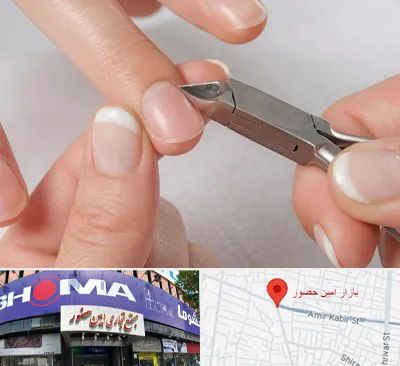 مانیکور روسی در امین حضور