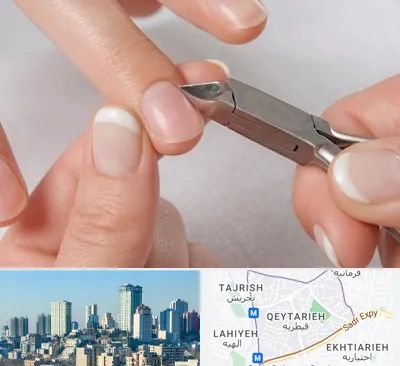 مانیکور روسی در قیطریه 