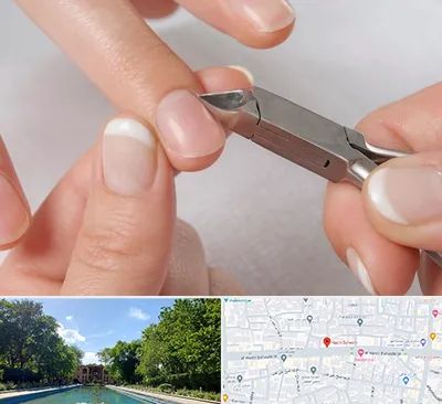 مانیکور روسی در هشت بهشت اصفهان 