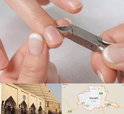 مانیکور روسی در ساوه