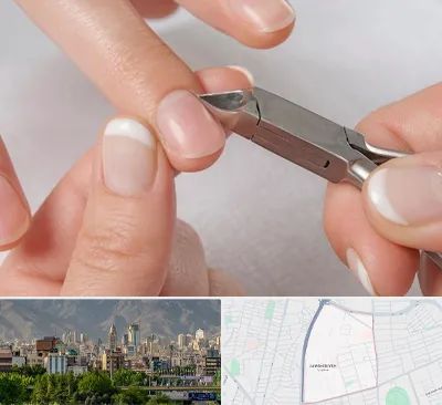 مانیکور روسی در جمشیدیه