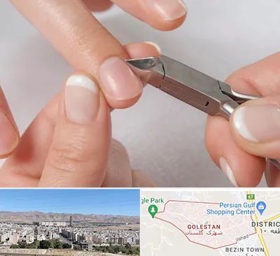 مانیکور روسی در شهرک گلستان شیراز 