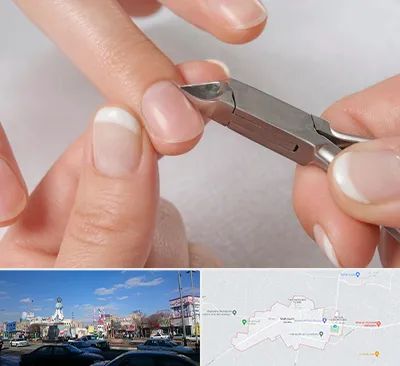 مانیکور روسی در ماهدشت کرج 