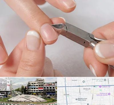 مانیکور روسی در مرکز تهران