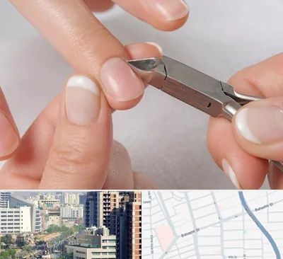 مانیکور روسی در خیابان بهشتی