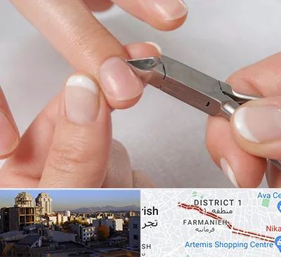 مانیکور روسی در فرمانیه 