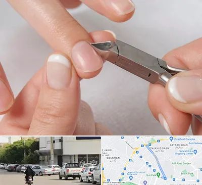 مانیکور روسی در قدوسی شرقی شیراز 