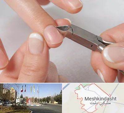 مانیکور روسی در مشکین دشت