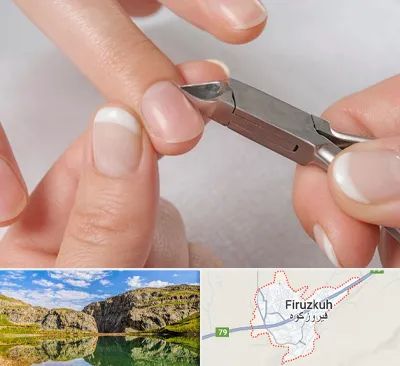 مانیکور روسی در فیروزکوه