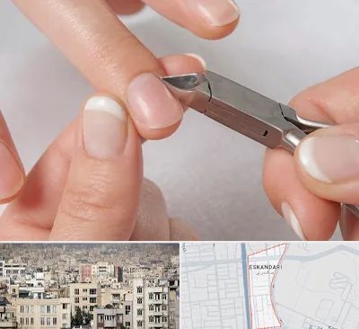 مانیکور روسی در اسکندری