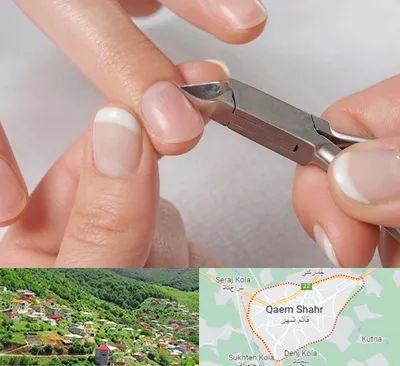 مانیکور روسی در قائم شهر