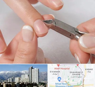 مانیکور روسی در شهرک غرب 