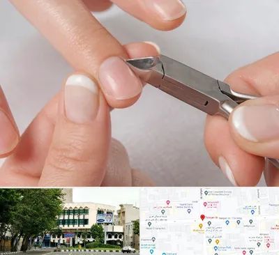 مانیکور روسی در طالقانی