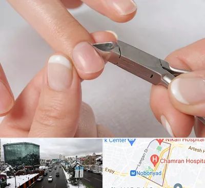 مانیکور روسی در اقدسیه 