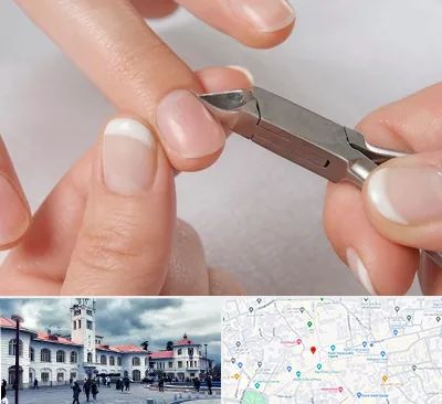 مانیکور روسی در میدان شهرداری رشت 