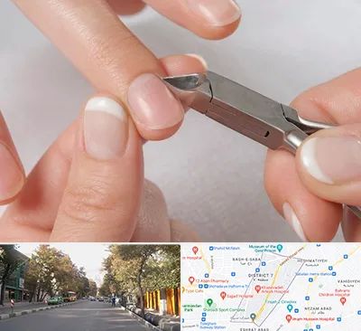 مانیکور روسی در شریعتی 