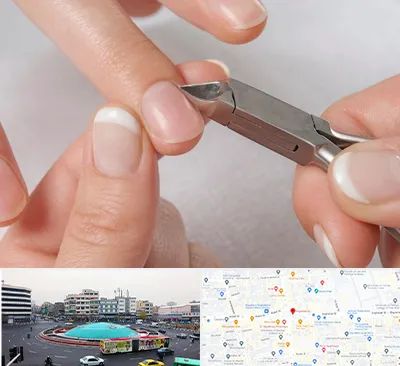 مانیکور روسی در میدان انقلاب 