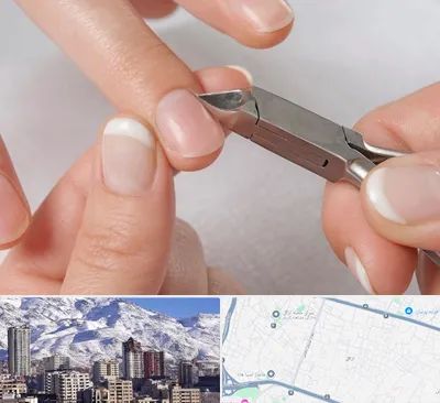 مانیکور روسی در ازگل