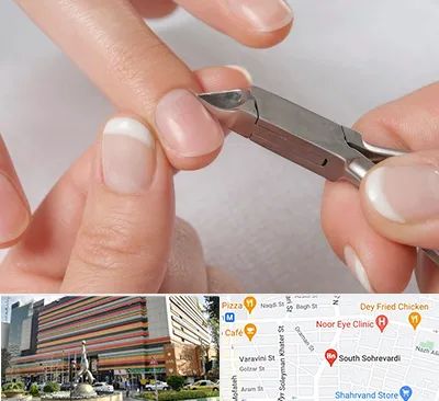 مانیکور روسی در سهروردی 