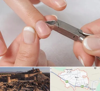 مانیکور روسی در بم