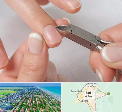مانیکور روسی در ساری