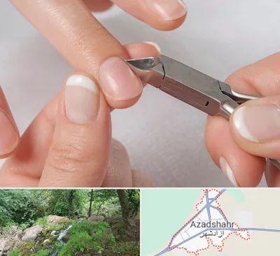 مانیکور روسی در آزادشهر