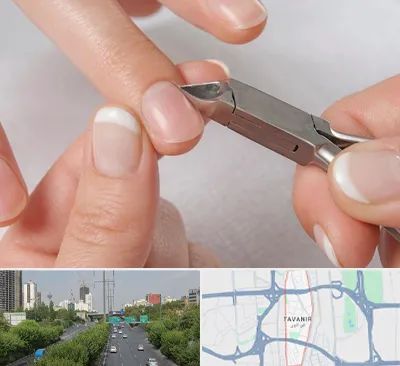 مانیکور روسی در توانیر