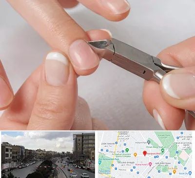 مانیکور روسی در بلوار فردوسی مشهد 