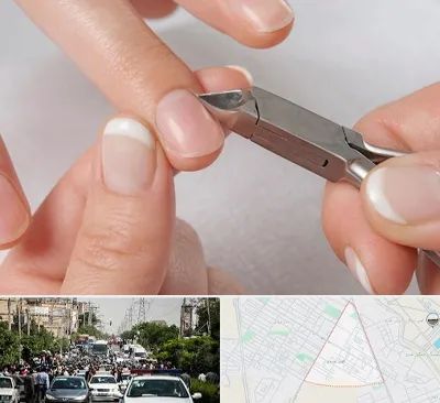 مانیکور روسی در سیدی مشهد 