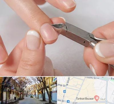 مانیکور روسی در تربیت تبریز 