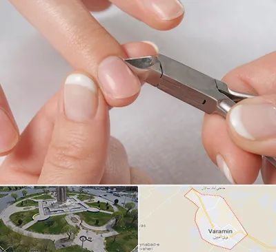 مانیکور روسی در ورامین