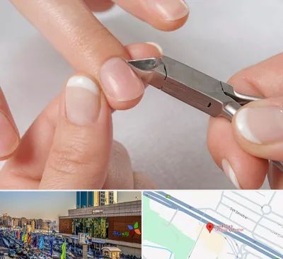 مانیکور روسی در لاله پارک تبریز 