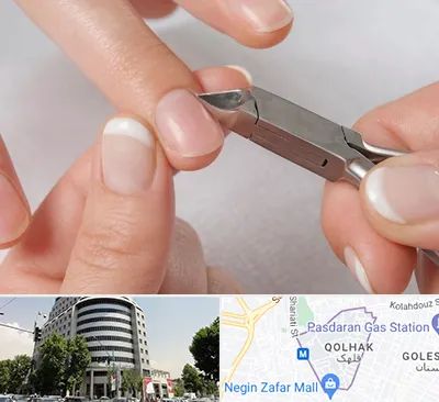 مانیکور روسی در قلهک 