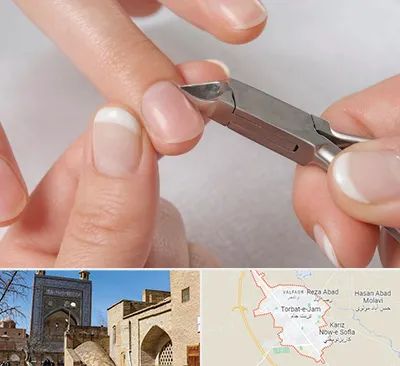 مانیکور روسی در تربت جام