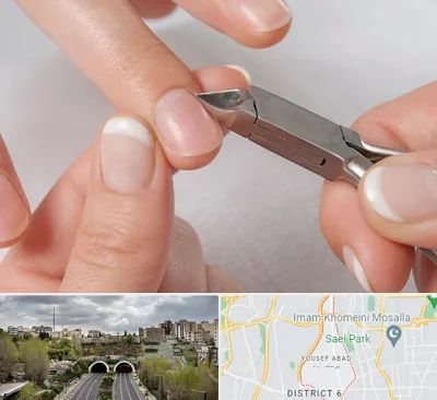 مانیکور روسی در یوسف آباد 