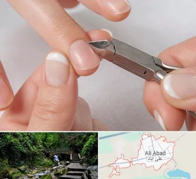 مانیکور روسی در علی آباد کتول